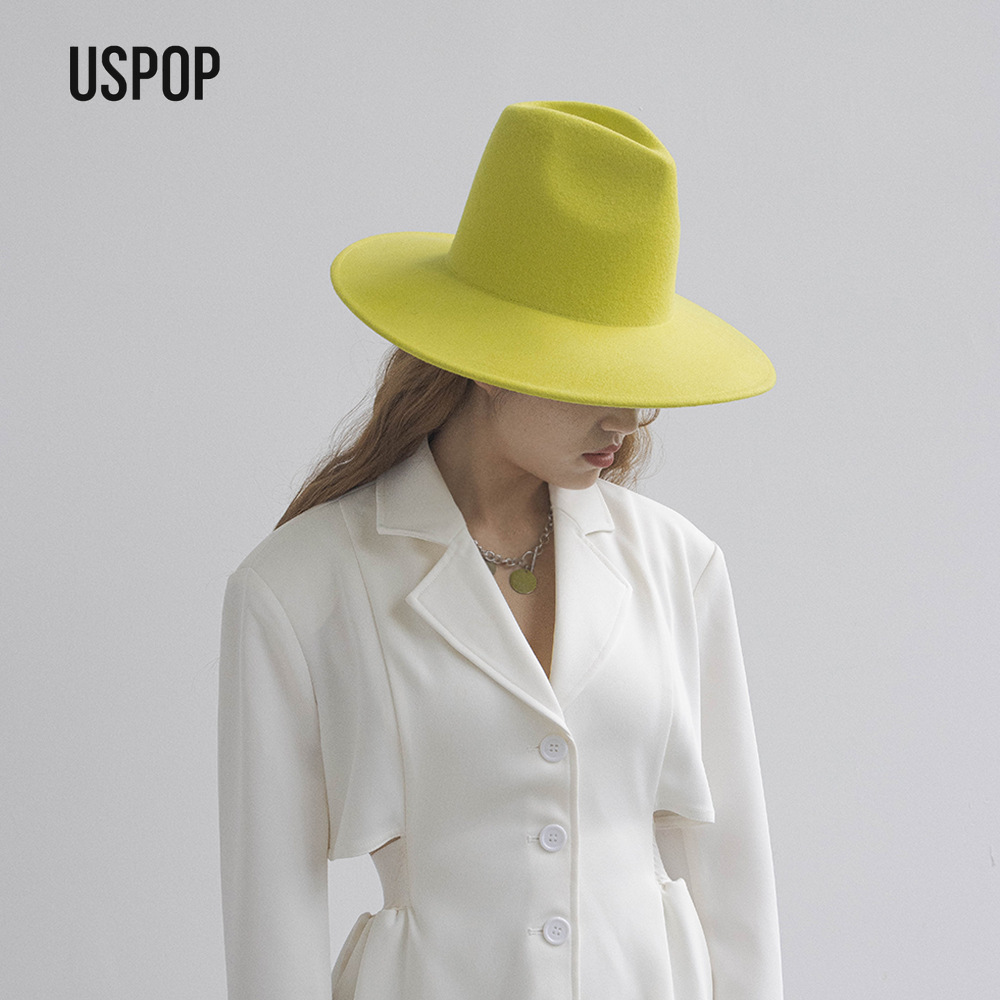 Fedora Hat Wool - Kapelusz Fedora z wełny na jesień