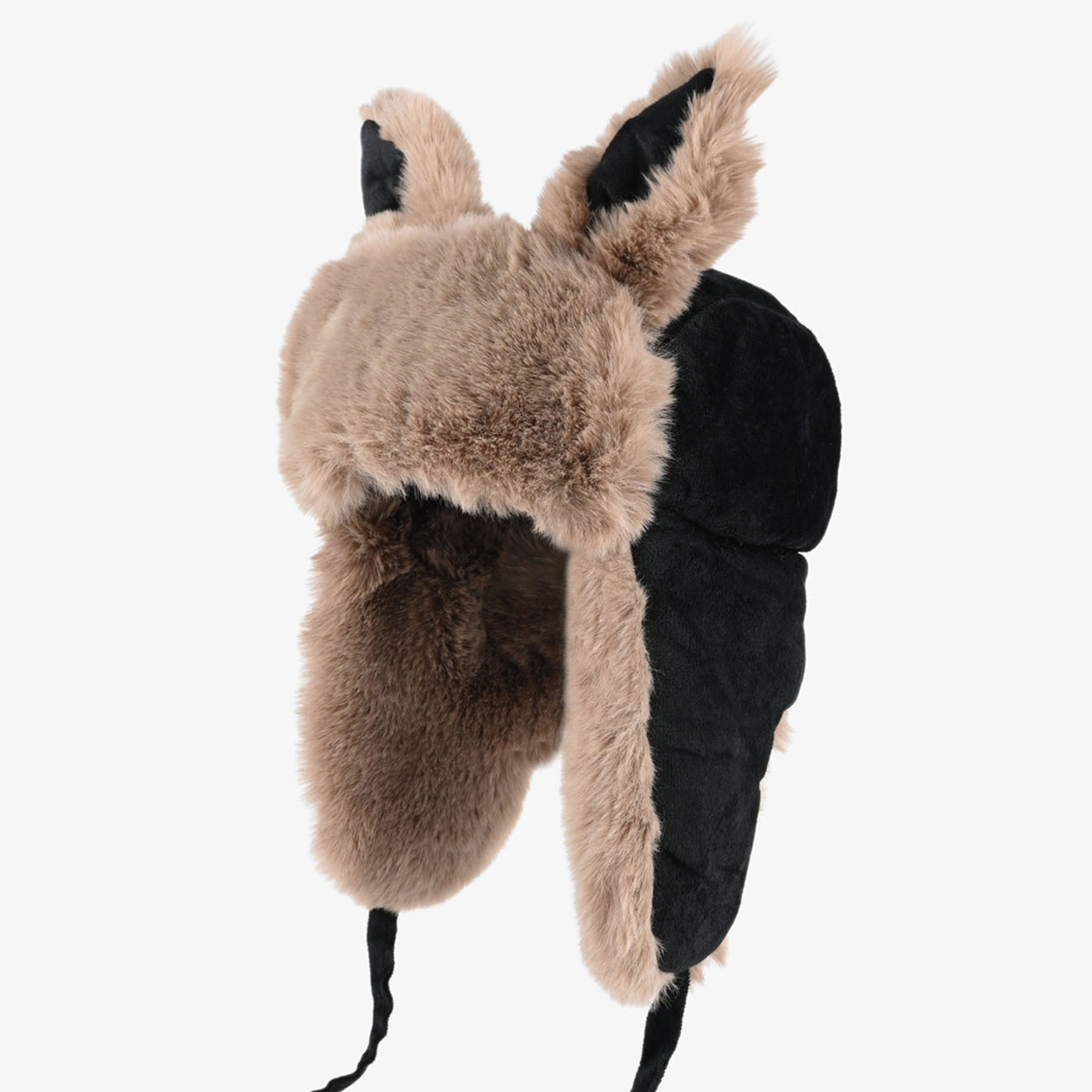 Trapper Hat Ear Flap - Khaki, urocza czapka typu „bomber” z