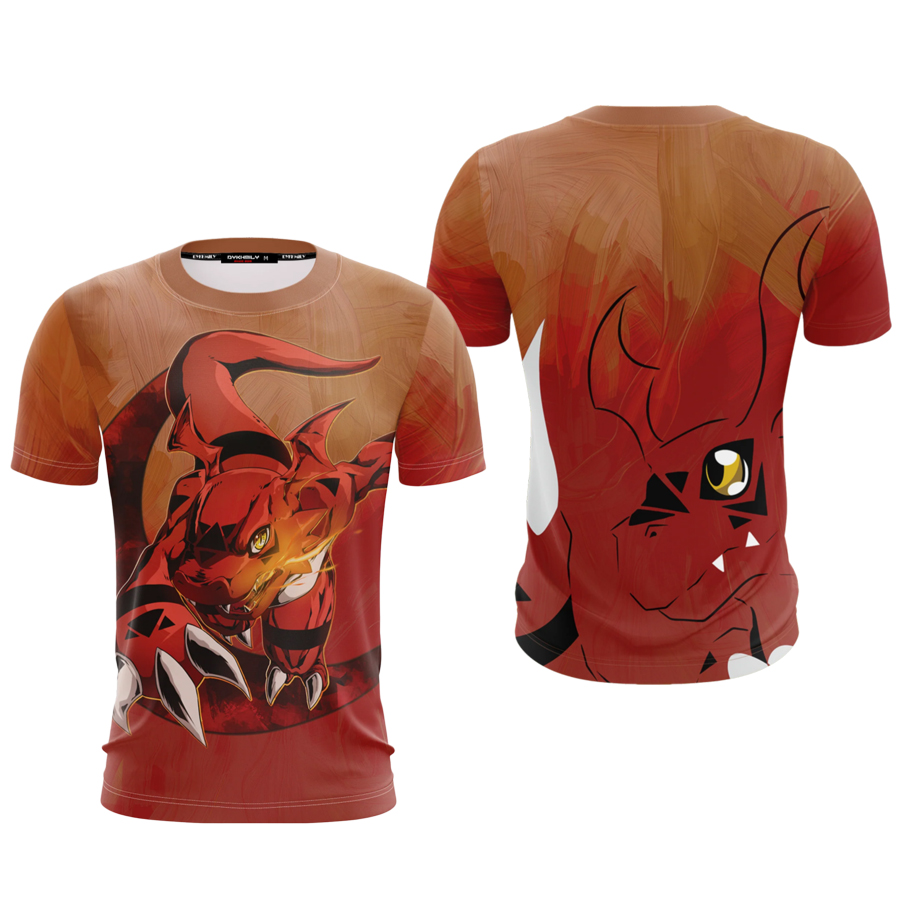Running Cap Lightweight - Koszulka Bandai Digimon Reptile Virus Guilmon