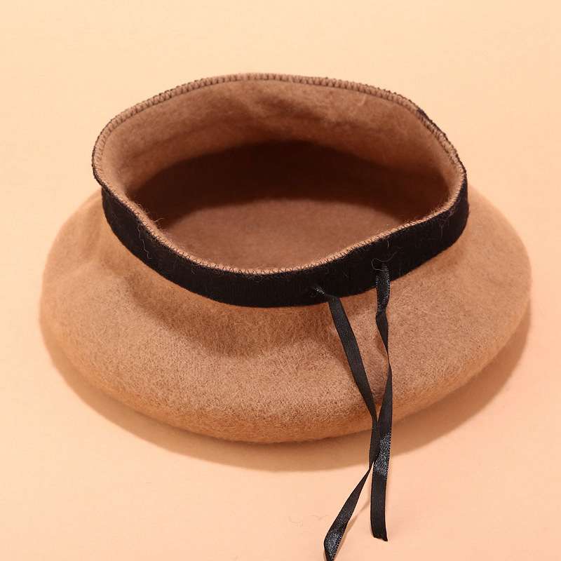 Beret French Wool - 15 kolorów, damski beret z czystej