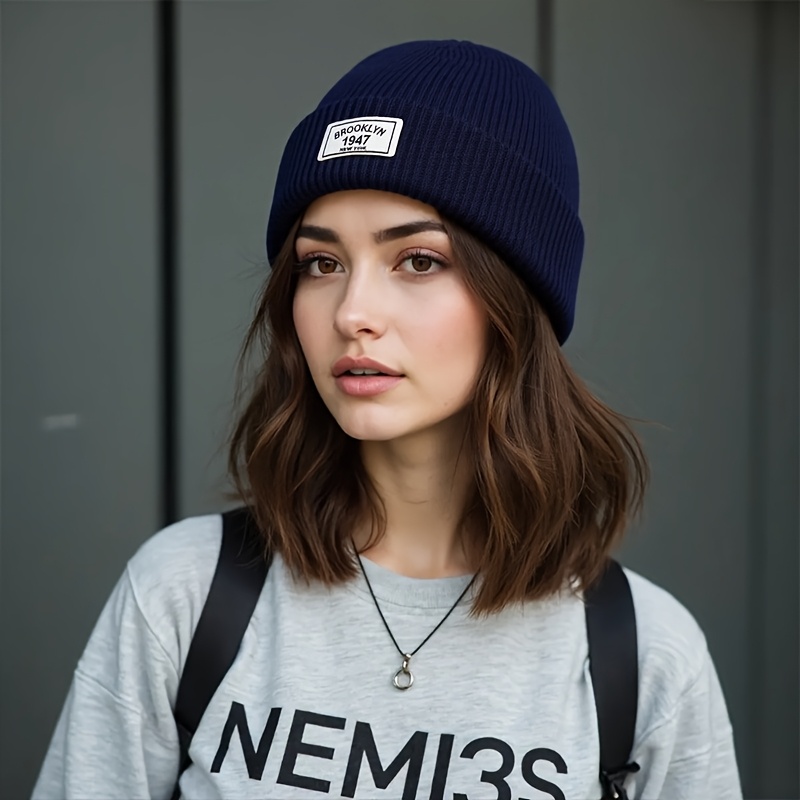 Unisexowa czapka beanie z dzia – Beanie Cuffed Knit recenzja i cena
