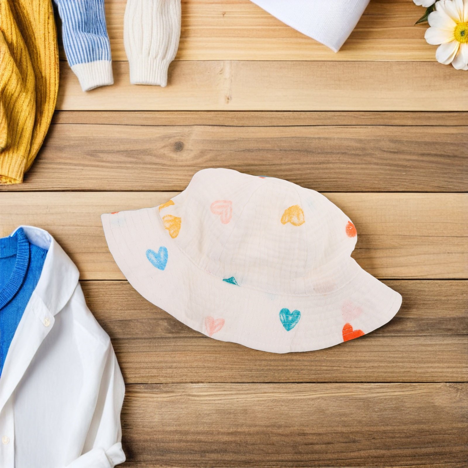 Miękka, oddychająca czapka z b – Bucket Hat Cotton recenzja i cena