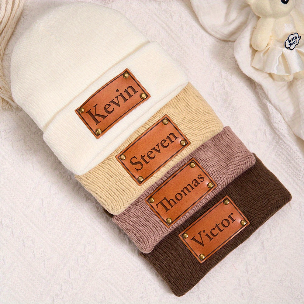 Czapka zimowa z naszywką ze sk – Beanie Cuffed Knit recenzja i cena
