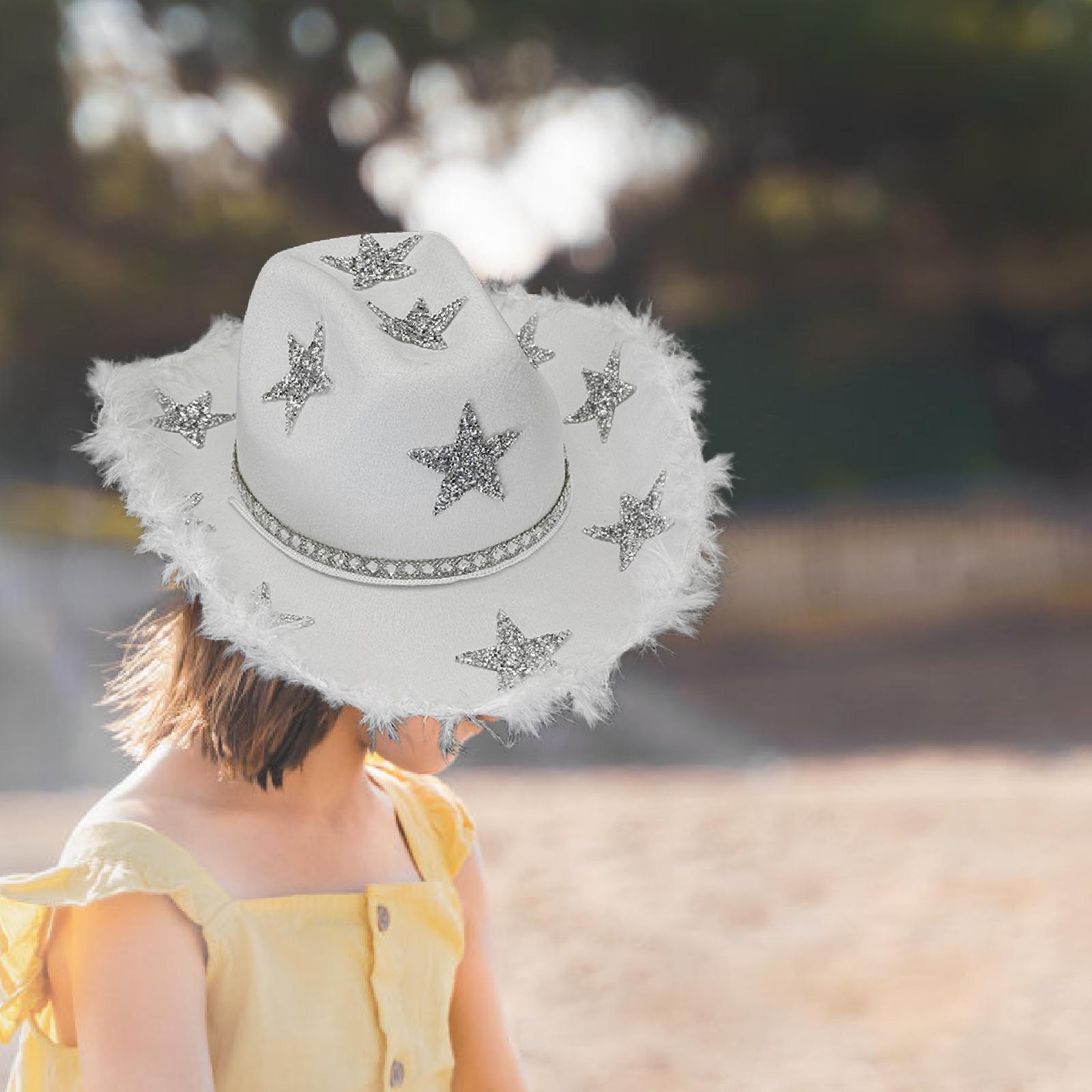 Damski kowbojski kapelusz z fr – Cowboy Hat Straw recenzja i cena