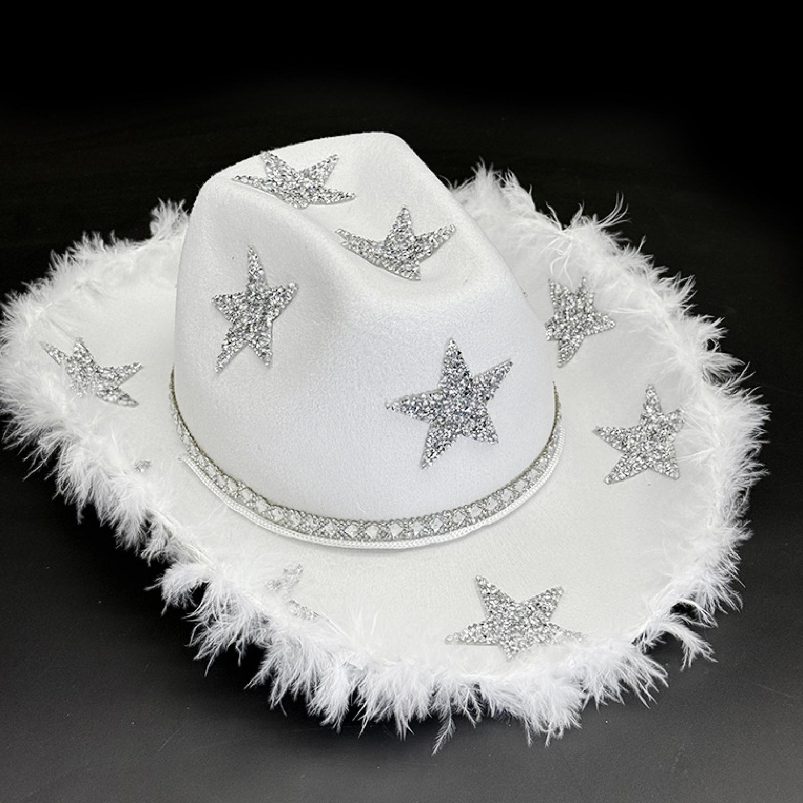 Damski kowbojski kapelusz z fr – Cowboy Hat Straw recenzja i cena