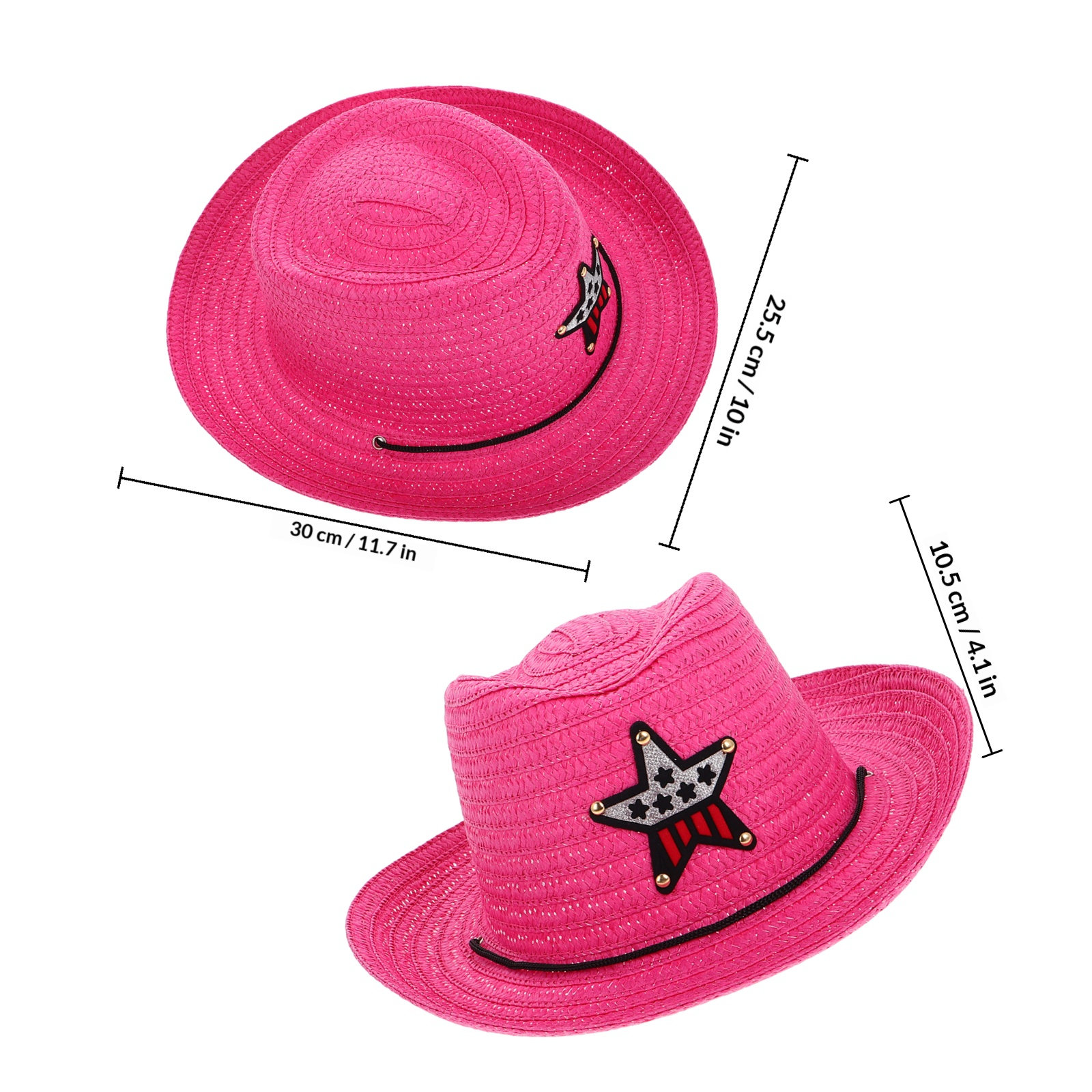 Kapelusz kowbojski ze słomki d – Cowboy Hat Straw recenzja i cena